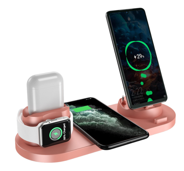6-in-1 Wireless Quick Charging Bracket Charger