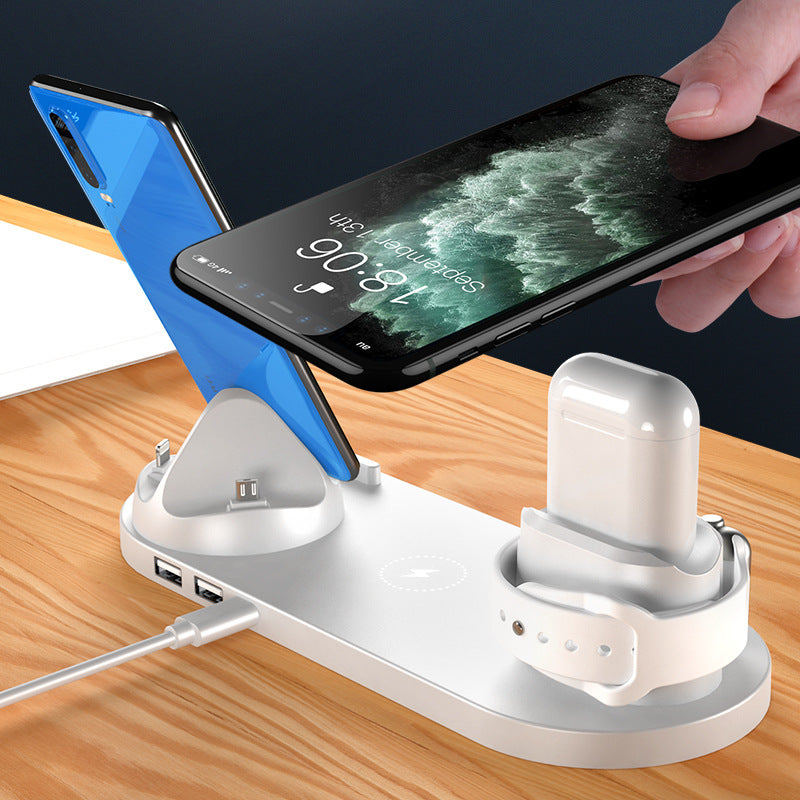 6-in-1 Wireless Quick Charging Bracket Charger