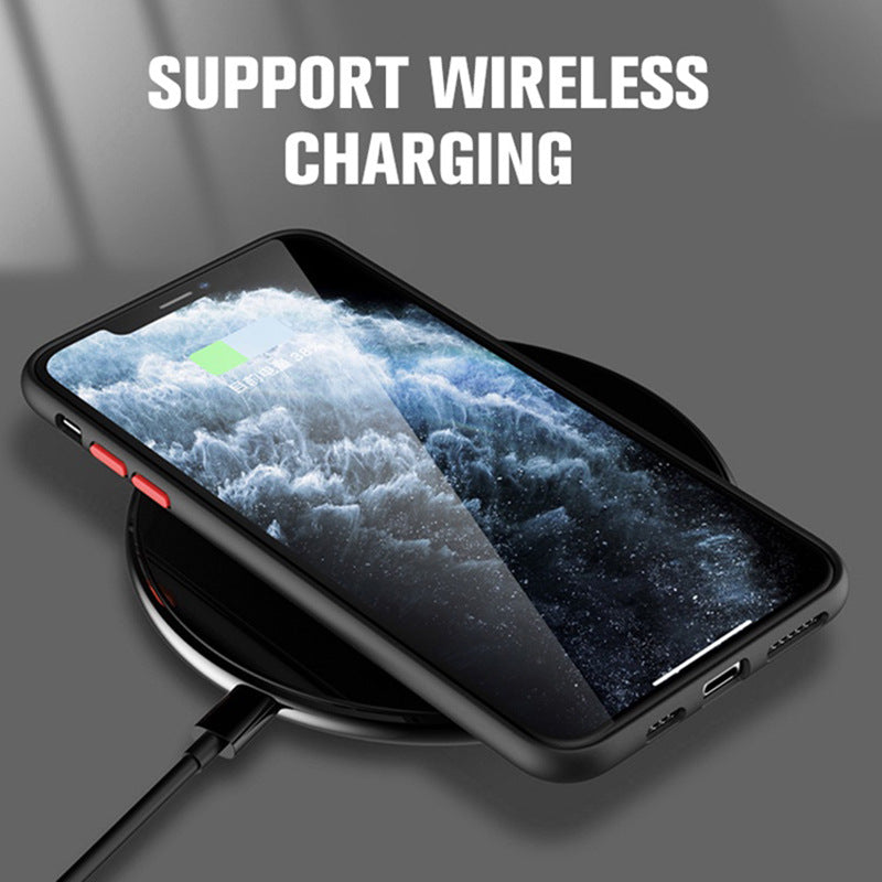 Suitable For Iphone15 Mobile Phone Case Magnetic Wireless Charging Skin Feel 14Promax