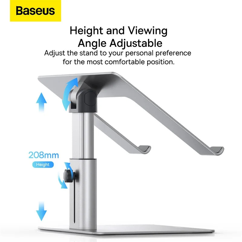 Laptop Stand Adjustable Non-slip Desktop Laptop Holder Aluminum Alloy Notebook Stand For Laptop Macbook Tablet - Laptop Stand