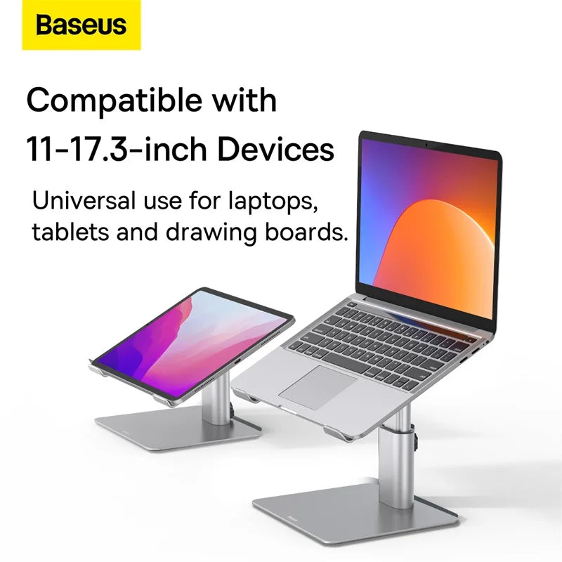 Laptop Stand Adjustable Non-slip Desktop Laptop Holder Aluminum Alloy Notebook Stand For Laptop Macbook Tablet - Laptop Stand